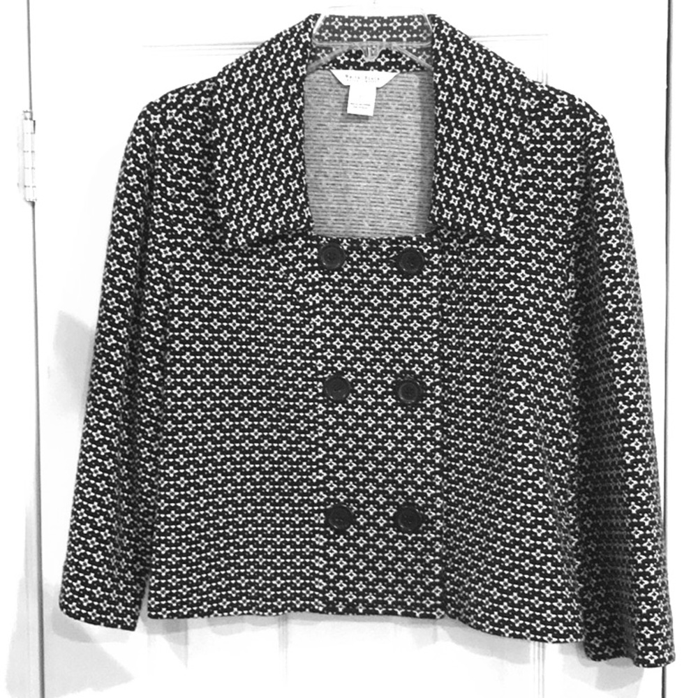 White House Black Market Double Breasted Jacket